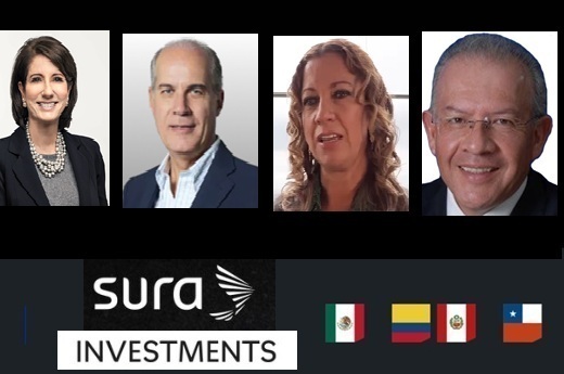 Sura Investments incorpora nuevo Consejo Asesor con una exGoldman, un Sura Perú – exFalabella, una ex BNP Paribas y un ex Mercer México