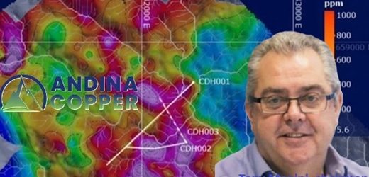 Pampa Metals (dueña del proyecto Cobrasco en Chocó) cambió su nombre por Andina Copper Corporation