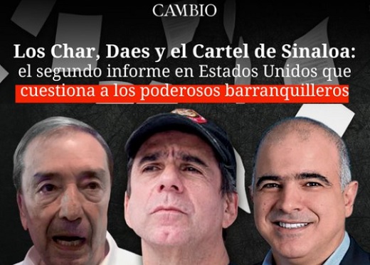 ¿No debería ser investigado esto por la justicia?, se pregunta Petro sobre el informe que relaciona a los Char y a los Daes con el Cártel de Sinaloa