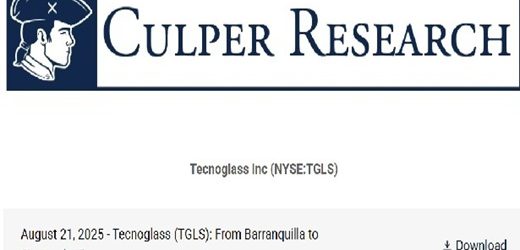 Tecnoglass rechaza acusaciones del informe de Culper Research: las señala de falsas, engañosas e infundadas