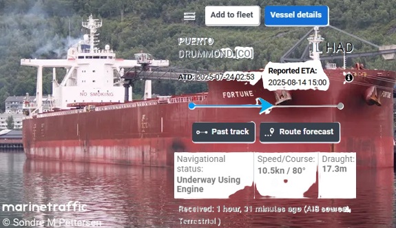 El buque con carbón denunciado por Petro y el ministro Sanguino resultó llevar cargamento de la Drummond: activistas piden a Malta que lo devuelva a Colombia