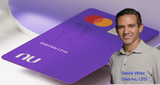 Por US$435,6 millones el colombiano David Vélez vendió 3,5% de las acciones que posee en Nu Holdings