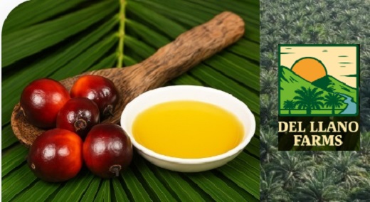 Del Llano Farms, la empresa de origen colombiano que si fue certificada (seed-oil-free) en aceites tropicales altos en oleico de palma híbrida