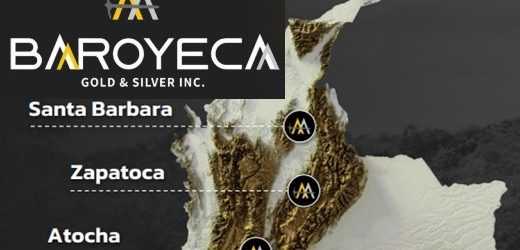 Terra Rossa Gold Ltd., nuevo nombre de Baroyeca Gold, dueña de minas de oro en Santa Bárbara, en Bolívar; Atocha en Tolima y Zapatoca, en Santander
