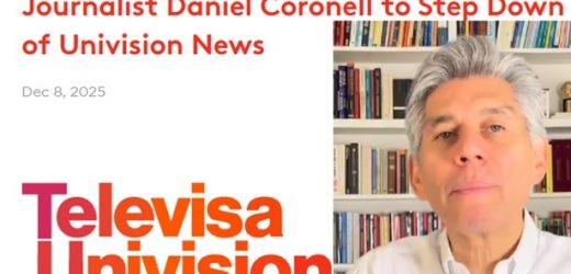 El colombiano Daniel Coronell dejará la Presidencia de Noticias Univision el 31 de diciembre