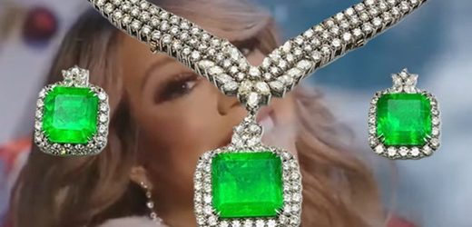 Finalmente fue vendido en US$275 mil (por la mitad del avalúo) el collar con tres esmeraldas colombianas que hizo famoso Mariah Carey