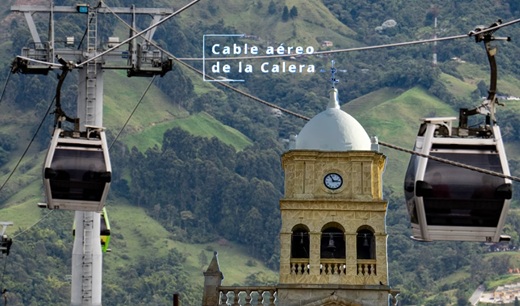 Financiera de Desarrollo Nacional abrió licitación para estructurar proyecto de cable aéreo que conectará al municipio de La Calera con Bogotá
