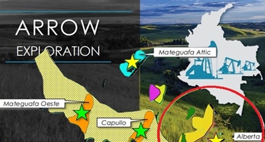 Hallazgo de petróleo de Arrow Exploration y PetrolCo en el Bloque Tapir, en Orocué, Casanare