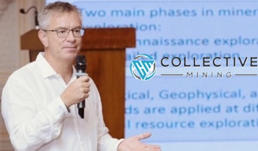 Tercer ajuste ejecutivo en Collective Mining: geólogo australiano llega en reemplazo del colombiano Carlos David Rios, quien se fue para Mineros
