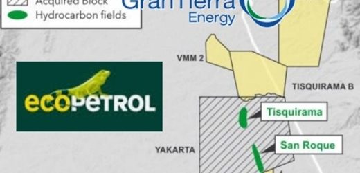 Acuerdo de Gran Tierra para campos Tisquirama y San Roque reducirá participación de Ecopetrol sobre crudo producido a diartio en Colombia 