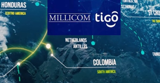 Millicom (Tigo) refuerza su ancho de banda: la conectividad de fibra óptica submarina entre E.U., México, CentroAm, Colombia y el Caribe