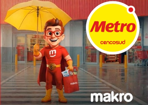 A comienzos del 2027 y tras 32 años de operaciones en Colombia, 21 hipermercados Makro pasarán a llamarse Metro (de Cencosud)