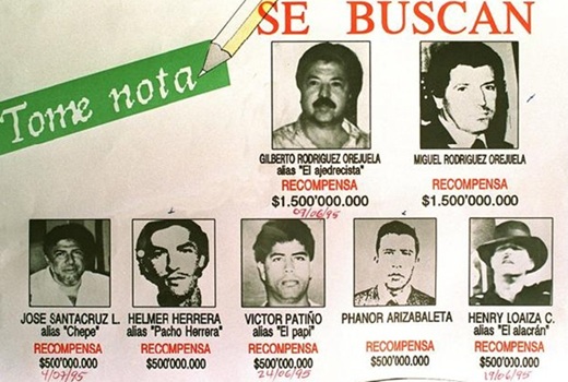 Por sustracción de materia salieron Gilberto Rodríguez, José Aldemar Rendón y Edward García, alias “Orión”, de la “Lista Clinton”