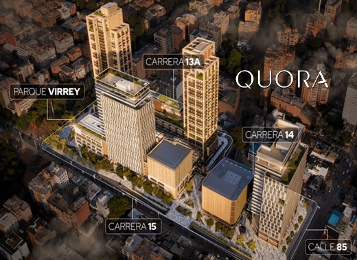 El proyecto de renovación urbana Quora completó cierre financiero por $1,4 billones