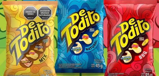 Importador gringo inició retiro en E.U. de pasabocas con ingredientes de chicharrón, bajo las marcas De Todito Natural, De Todito BBQ, Margarita y NatuChips  
