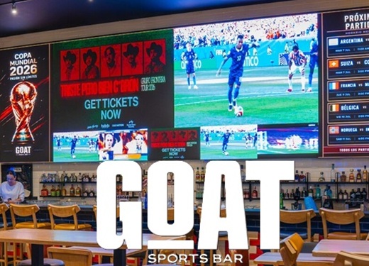 Goat Sports, bar deportivo de estilo estadounidense, abrió en El Poblado de Medellín y va para Bogotá y Cartagena