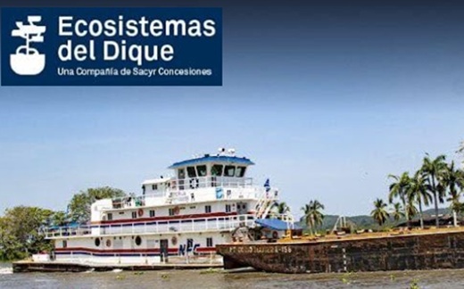 Ecosistemas del Dique (de Sacyr – la del “puente acordeón”) destinará financiamiento por US$90,7 millones a recuperación fluvial en la Costa Atlántica